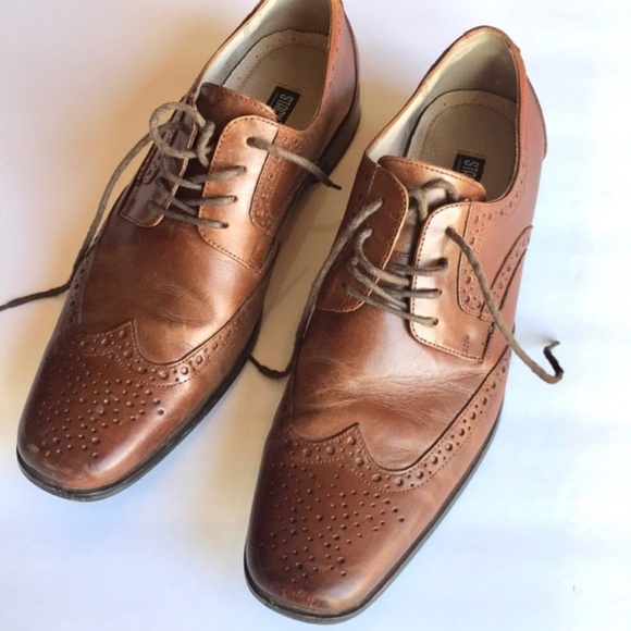 stacy adams wingtip dress shoes